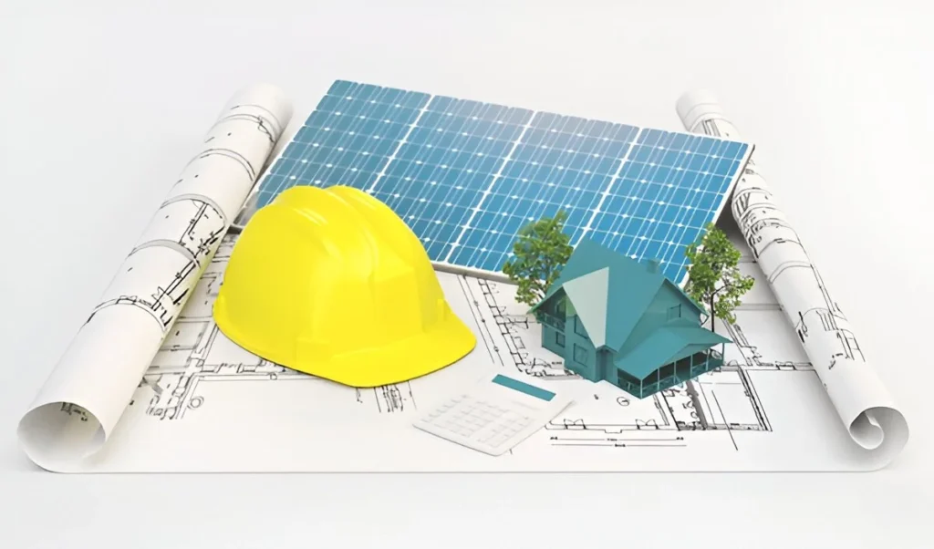 Solar panel design stamping